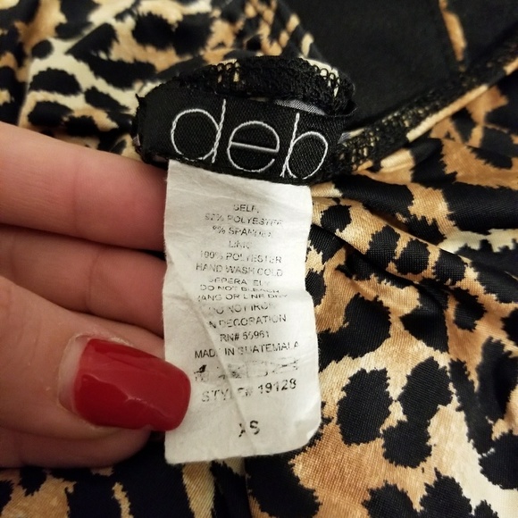 Cheetah print halter top - Picture 3 of 4